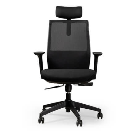 เก้าอี้สำนักงาน DF PROCHAIR รุ่น Loop-H สีดำ_1